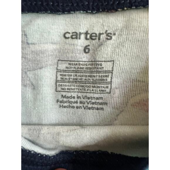 Kid's Ocean Theme Summer Pajamas Bundle Size 6 - Picture 2 of 2